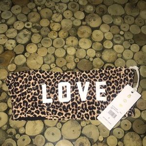 NWT Strapless Bikini Top.